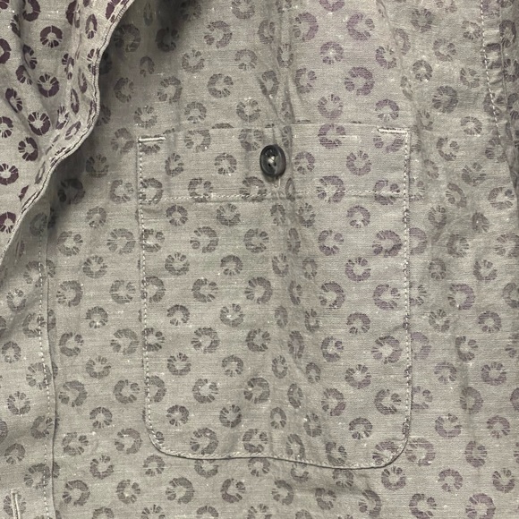 Mens Travis Mathew Short Sleeve Button Up Shirt - Picture 5 of 6